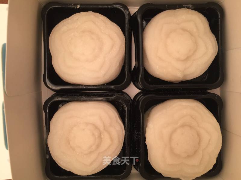 #新良第一节饼大赛#snowy Durian Mooncakes recipe