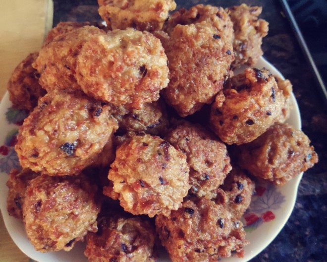 New Year's Eve Dinner ~ Fried Meatballs (necessary for New Year) recipe