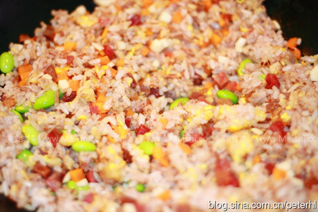 Fried Rice with Seasonal Vegetables and Eggs recipe