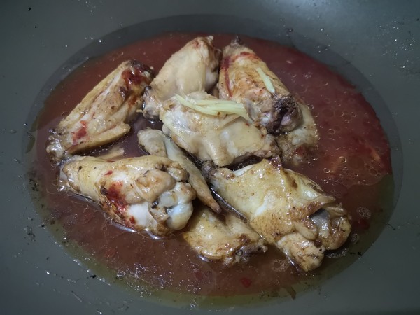 Braised Chicken Wings recipe