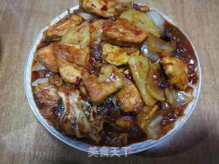 Spicy Cabbage Tofu recipe