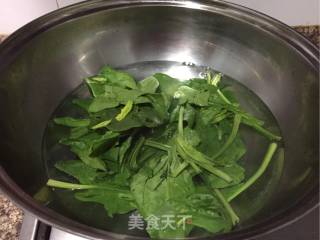Spinach Mixed Vermicelli recipe