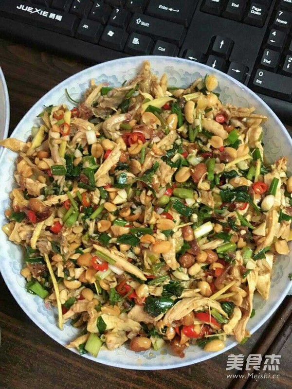 Shredded Chicken with Cold Sauce recipe