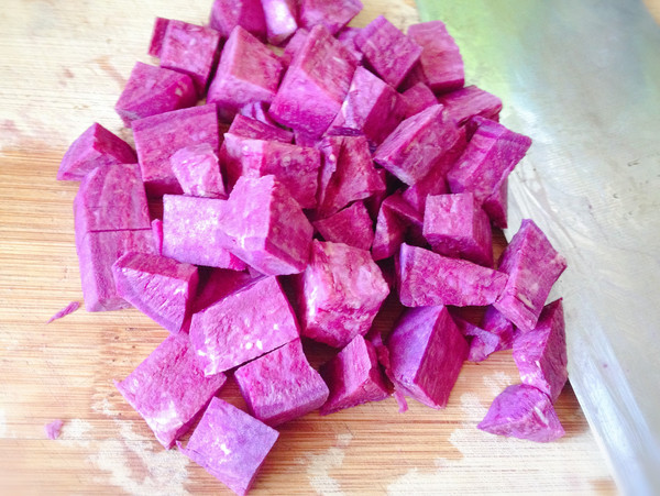 Purple Sweet Potato Soy Milk recipe