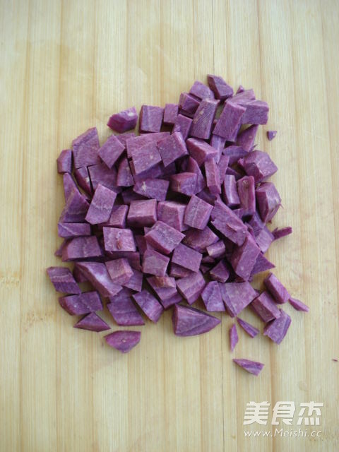 Purple Sweet Potato and Rose Dew recipe