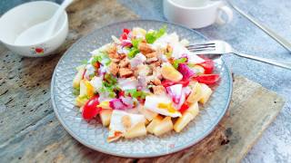 Fruit and Vegetable Yogurt Salad recipe