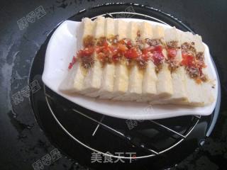 Steamed Fish Cake with Chopped Pepper recipe