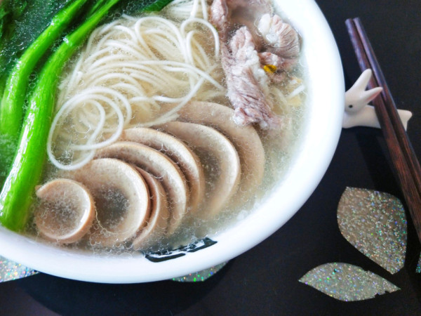 Kidney Flower Noodle Soup recipe