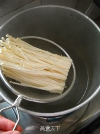 Steamed Golden Needle Vermicelli recipe
