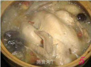 Braised Chicken with Stone Ears recipe