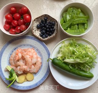 Shrimp and Vegetable Salad recipe