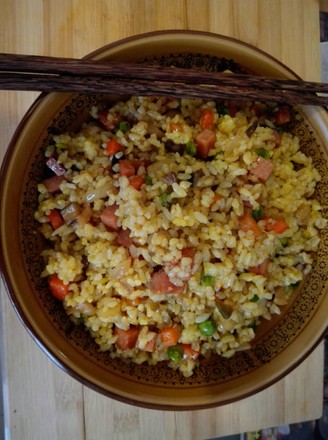 Superb Curry Fried Rice recipe