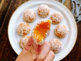 Coconut Pumpkin Glutinous Rice Balls recipe