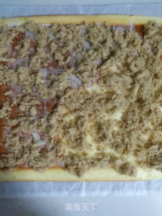 #the 4th Baking Contest and is Love to Eat Festival# Pork Floss Cake Roll recipe