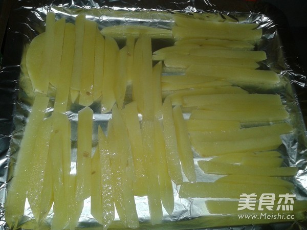 Oven Version of French Fries recipe