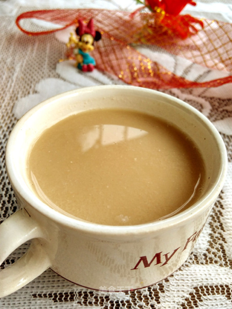 Red Dates and Peanut Soy Milk recipe