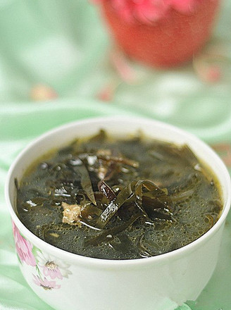 Pork Ribs Seaweed Soup