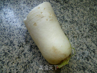 Jellyfish Mixed with Shredded Radish recipe