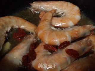 #信之美# Sesame Oil Shrimp Noodles recipe