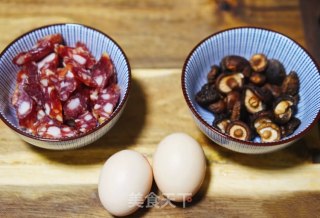 Mushroom Sausage Rice recipe