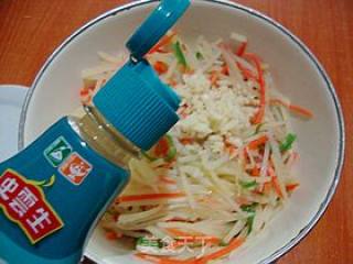 Refreshing Small Cold Dish------【sliced Potato with Cold Salad】 recipe