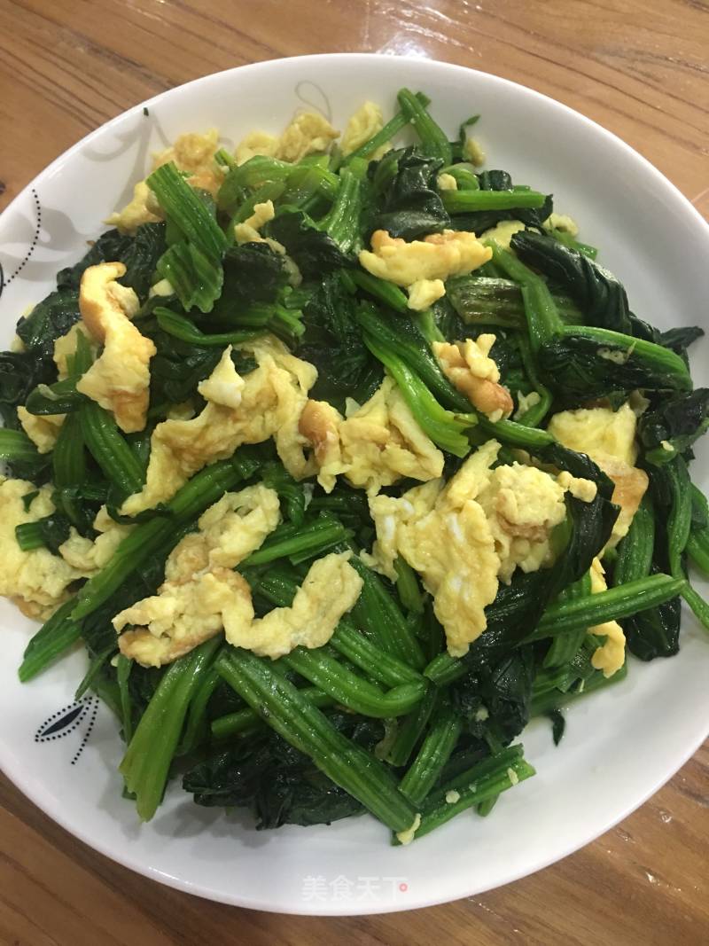 Scrambled Eggs with Spinach recipe