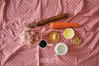 One Bite of Steamed Yam Meatballs recipe