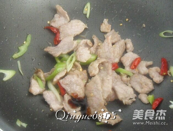 Stir-fried Rice White with Meat recipe