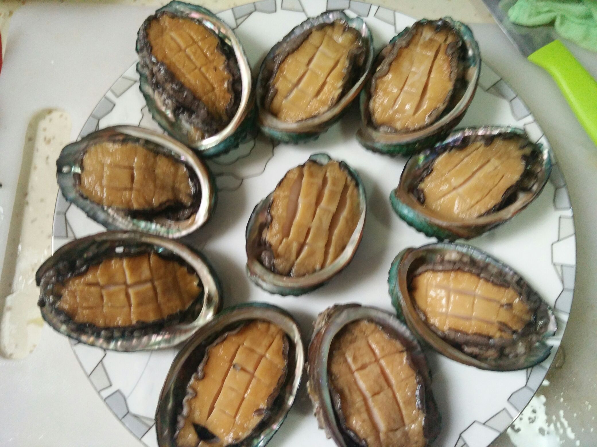 Abalone with Sauce recipe