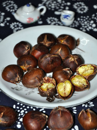 Microwave Steamed Chestnuts