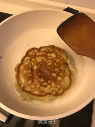 Chestnut Matcha Hot Cake recipe