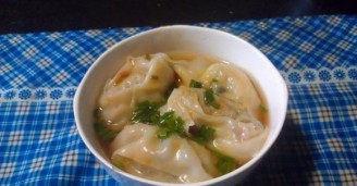 Mixed Vegetable Wonton recipe