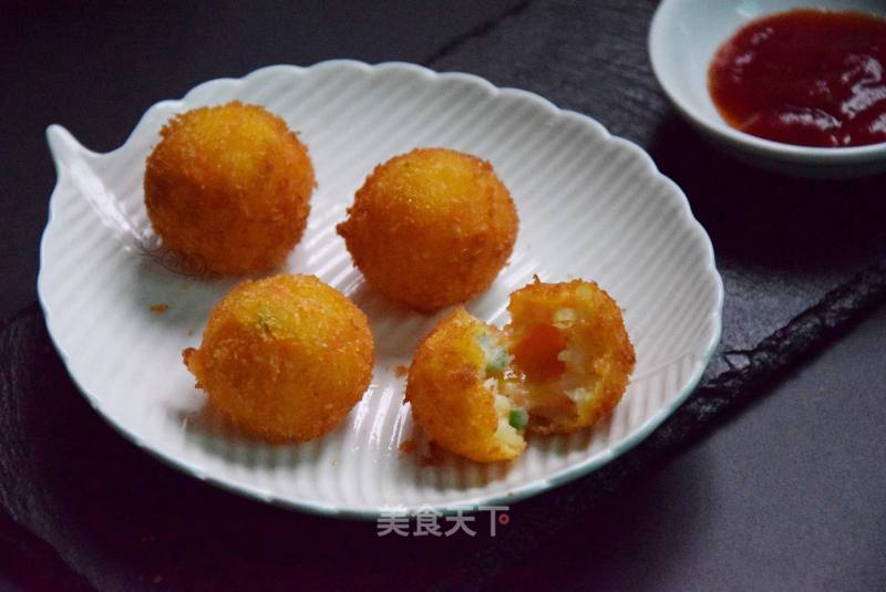 Golden Potato Balls recipe