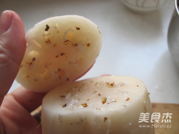 Osmanthus Sweet Lotus Root recipe