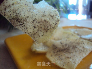 Microwave Version Homemade Potato Chips recipe