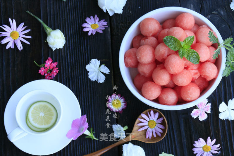 Zero Fat! 【watermelon Ice Cream】 recipe