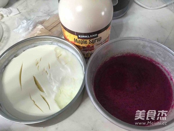 Dragon Fruit Yogurt Ice Cream recipe