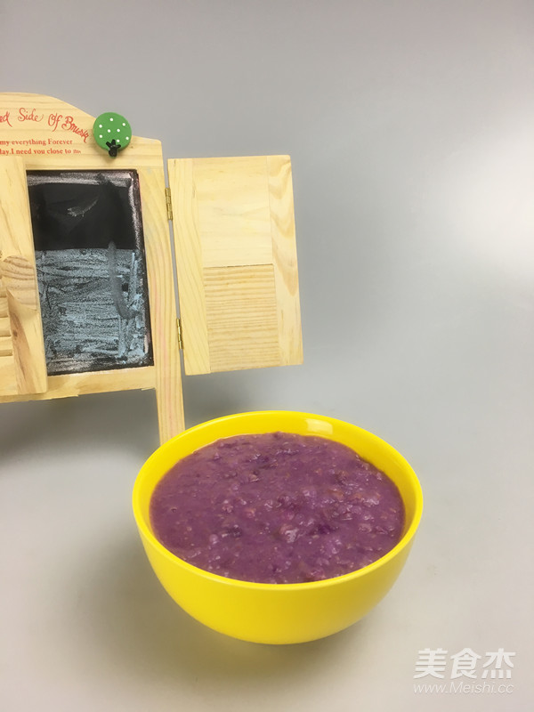 Purple Sweet Potato Oatmeal recipe