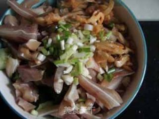 Pork Ears in Red Oil with Cucumber recipe