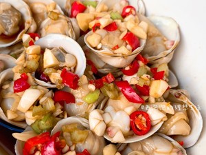 I Have to Eat Cold Dishes in Summer [white Clams in Sauce], Refreshing and Relieving Greasiness recipe