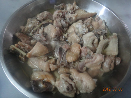 Steamed Chicken recipe