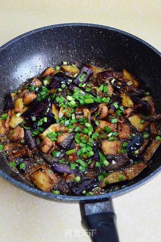 Salted Mackerel Grilled Eggplant recipe