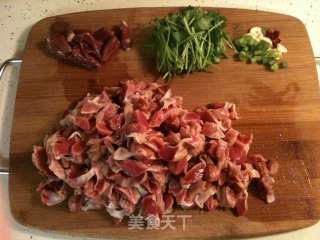 Cumin Chicken Gizzards recipe