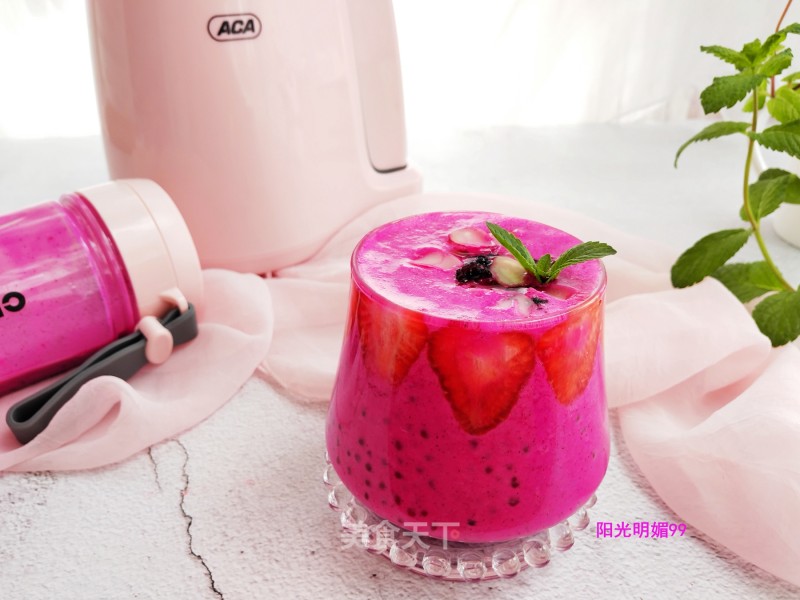 Lady in Pink Pearl Smoothie recipe