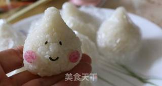 #trust的美#shy and Cute Little Rice Ball recipe