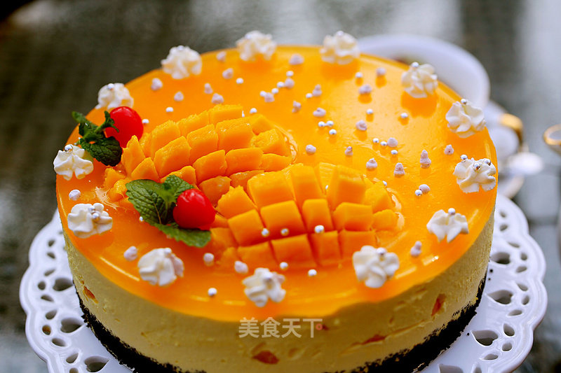 Mango Mousse Cake recipe