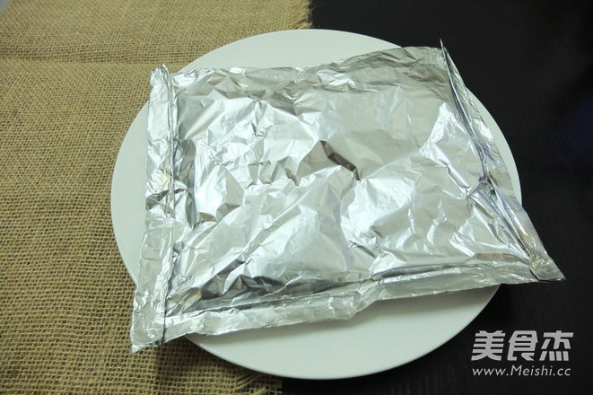 Foil Salt Baked Chicken Wing Tips recipe