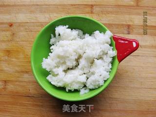 Green Vegetable Ham Porridge recipe