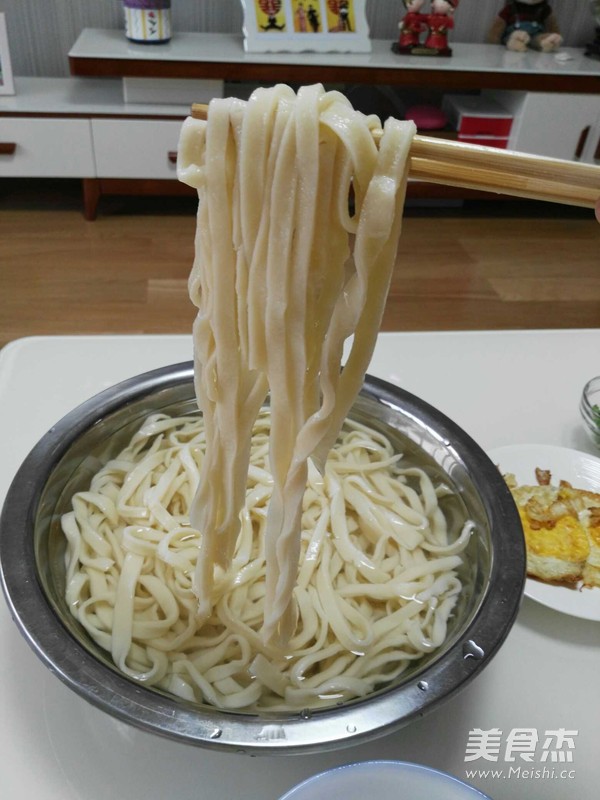 Hand-rolled Noodles with Noodles recipe