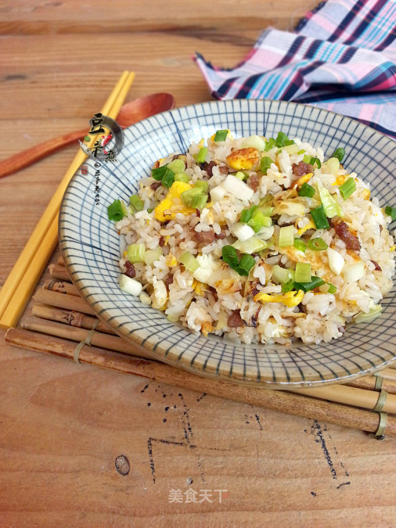 Delicious Homemade Beef Fried Rice recipe